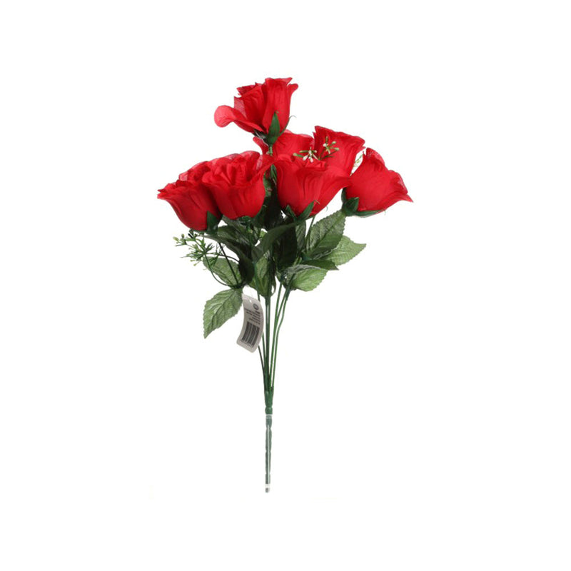 Artificial Rose Buds Flowers Bouquet 4 Colours