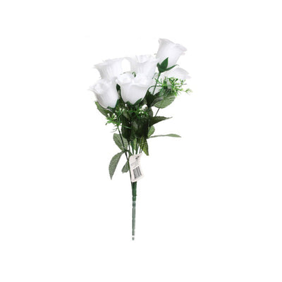 Artificial Rose Buds Flowers Bouquet 4 Colours