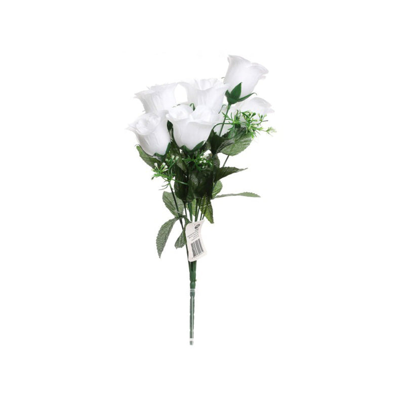 Artificial Rose Buds Flowers Bouquet 4 Colours