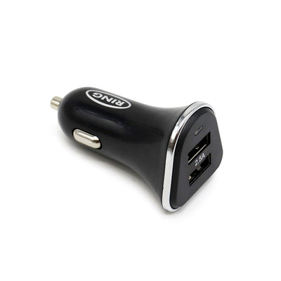 Dual Smart USB In-Car Charger 12 & 24V