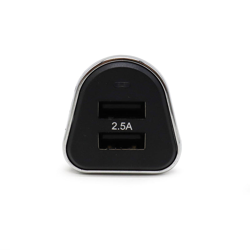Dual Smart USB In-Car Charger 12 & 24V