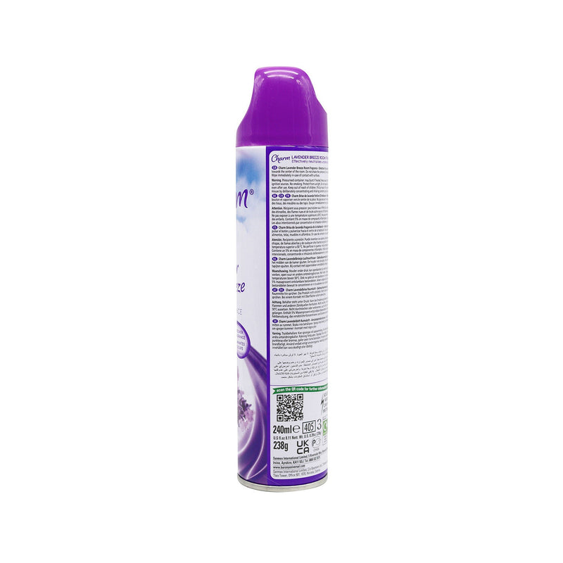 Charm Room Fragrance Air Freshener Lavender Breeze 240ML