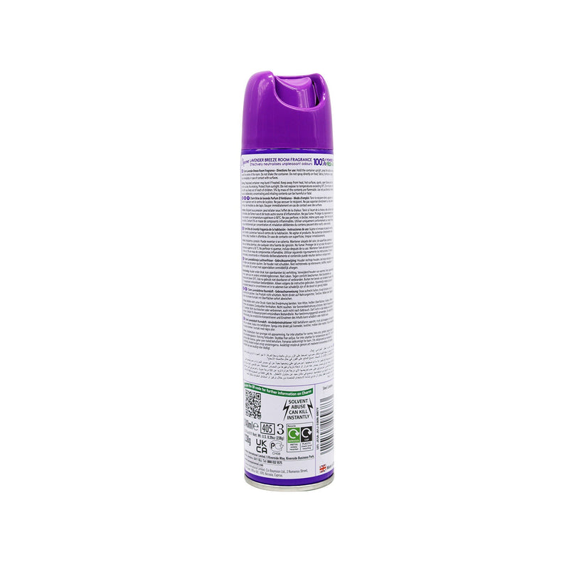Charm Room Fragrance Air Freshener Lavender Breeze 240ML