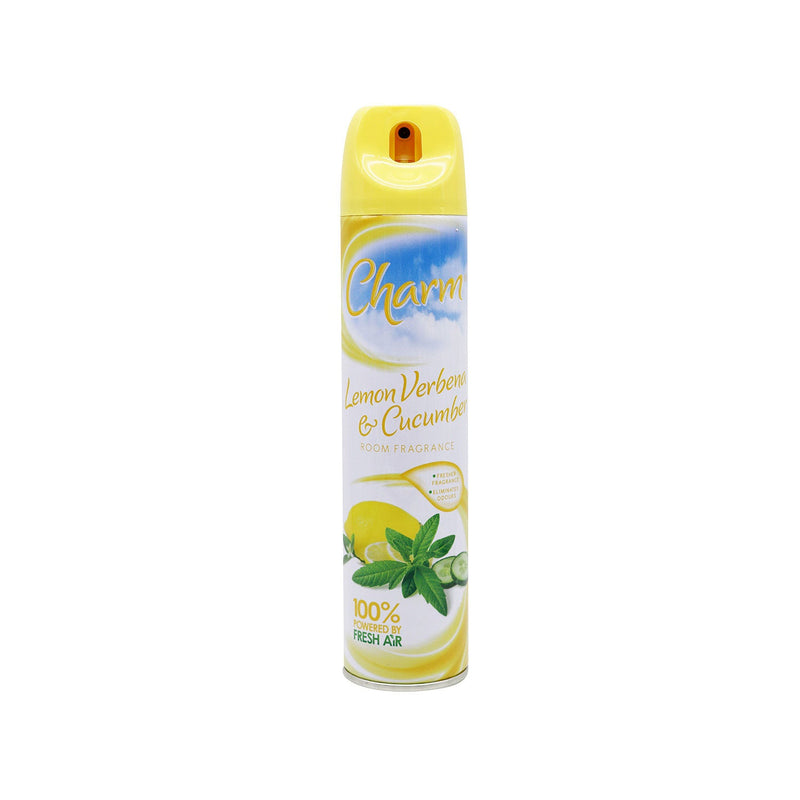 Charm Room Fragrance Air Freshener Lemon Verbena & Cucumber 240ML