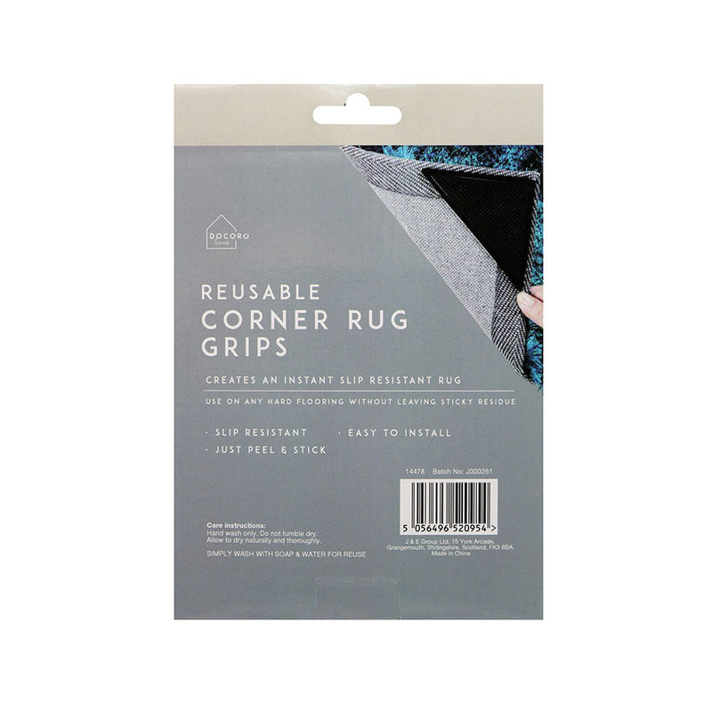 Reusable Corner Rug Grips 8PK
