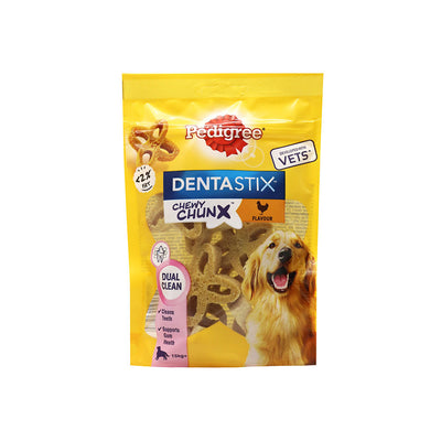 Pedigree Dentastix Chewy Chunx Maxi Adult Dog Treats Chicken 68g x 2Pack