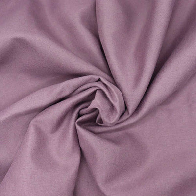 Mauve Velvet Panel Duvet Set King Size