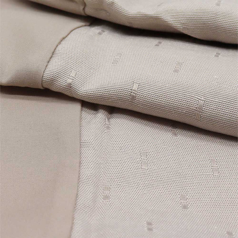 Dotted Jacquard Panel Duvet Set King Size