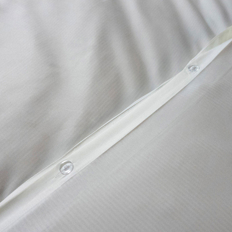 Lime Jacquard Panel Duvet Set Single Size