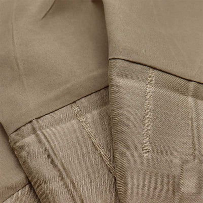 Natural Jacquard Linen Beige Duvet Set King Size