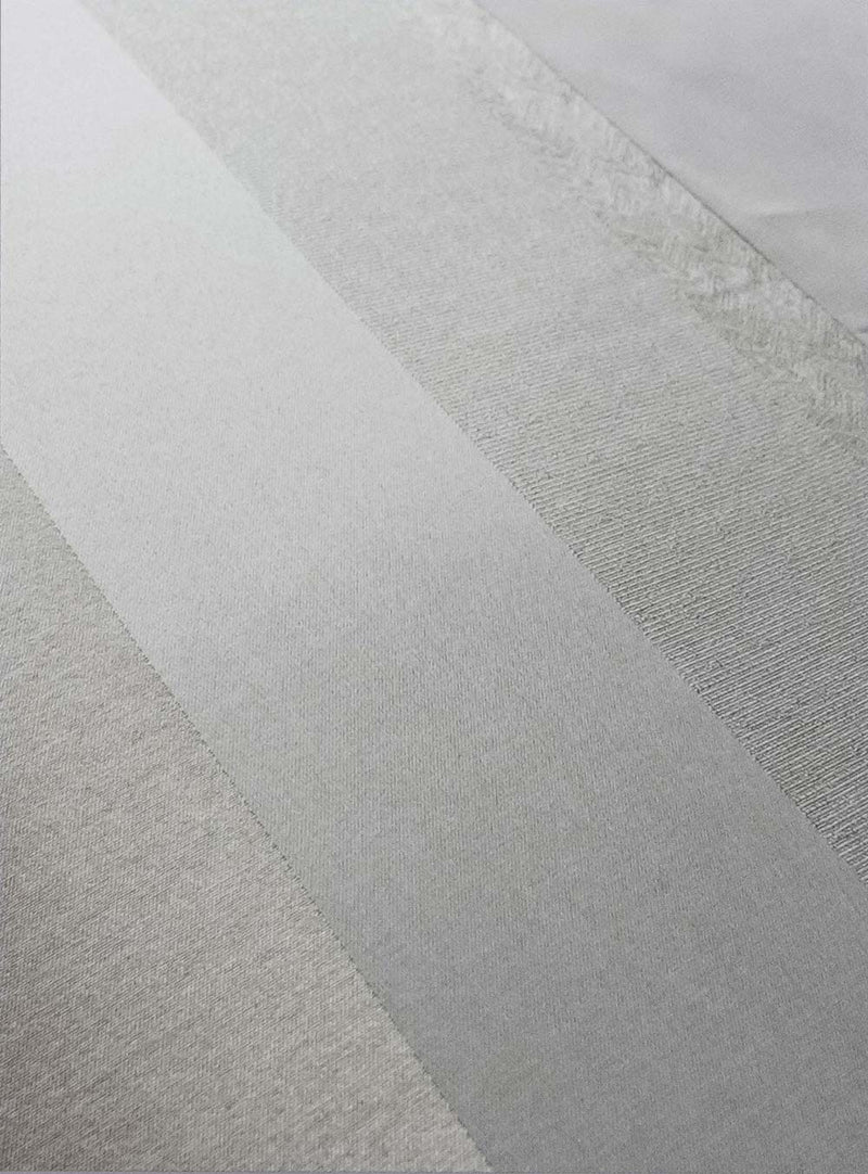 Natural Jacquard Cream Duvet Set Single Size