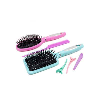Bubble Boutique 6 Piece Hair Brush Set