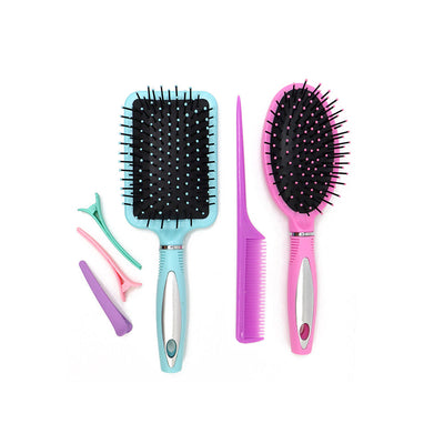 Bubble Boutique 6 Piece Hair Brush Set
