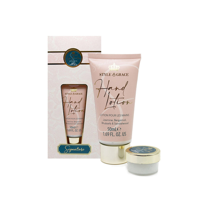 Style & Grace Signature Hand Lotion & Lip Balm Gift Set