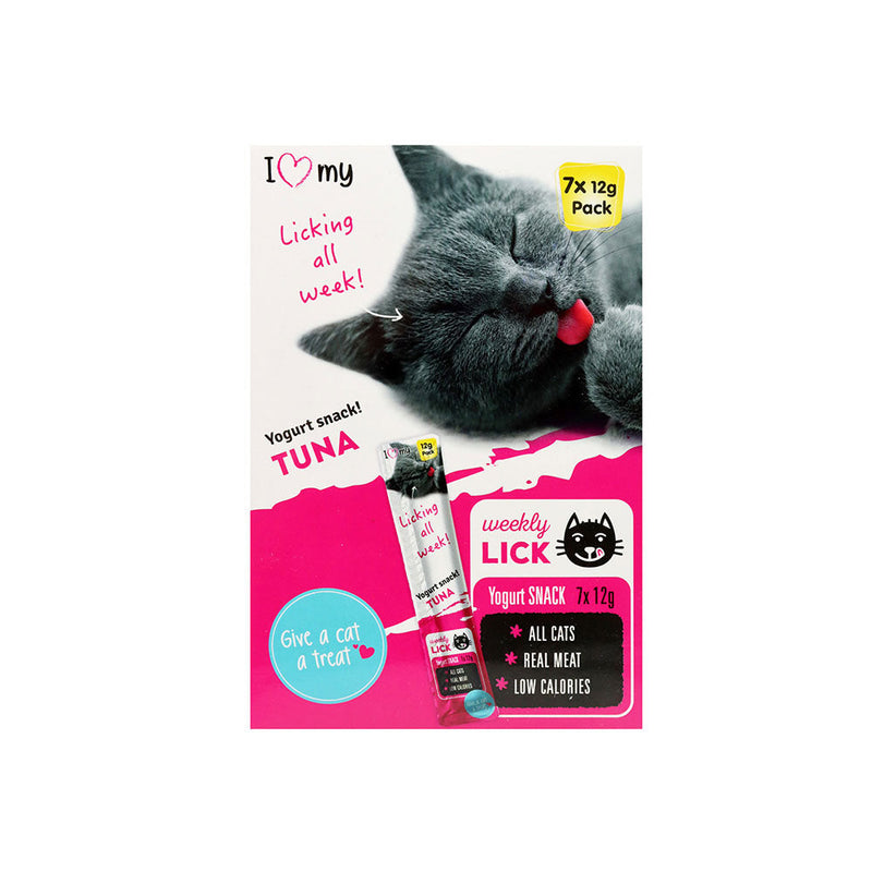 I Love My Pets Tuna Yogurt Cat Snack 7x12g x 4PK