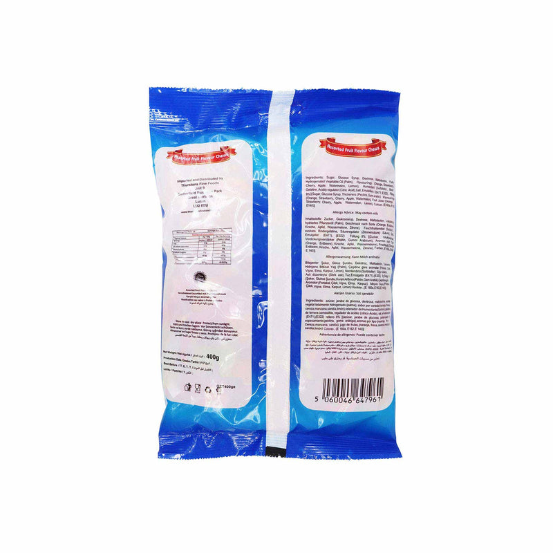 Sweeties Assorted Fruit Flavour Chews 400g