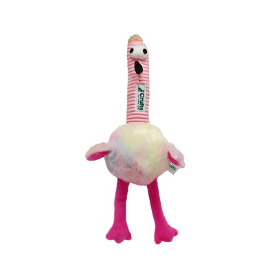 Crufts Squeaky Plush Bird Toy