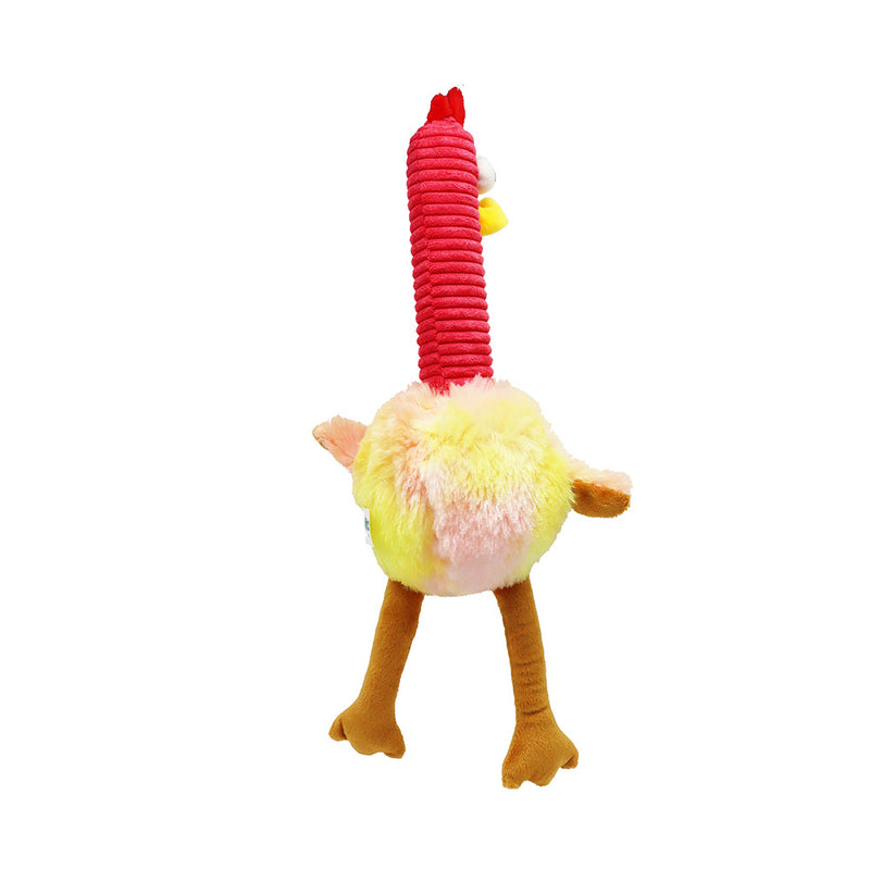 Crufts Squeaky Plush Bird Toy