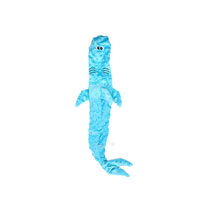 Crinkle Flat Plush Animals Dog Toy