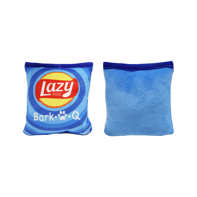 Novelty Dog Plush Toy With Doggy Crinkle Crisps Toy