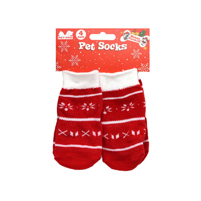 Christmas Pet Socks 4Pack