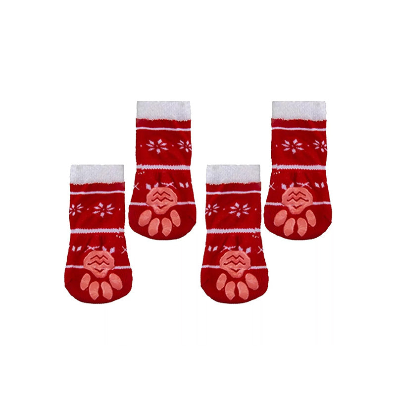 Christmas Pet Socks 4Pack