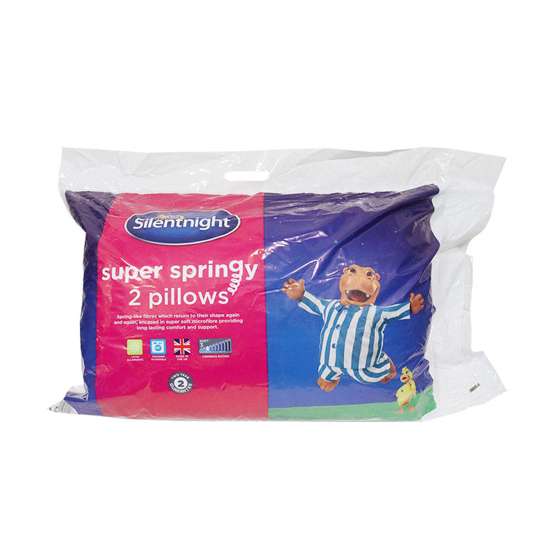 Silentnight Super Springy Soft Pillows 2 Pack