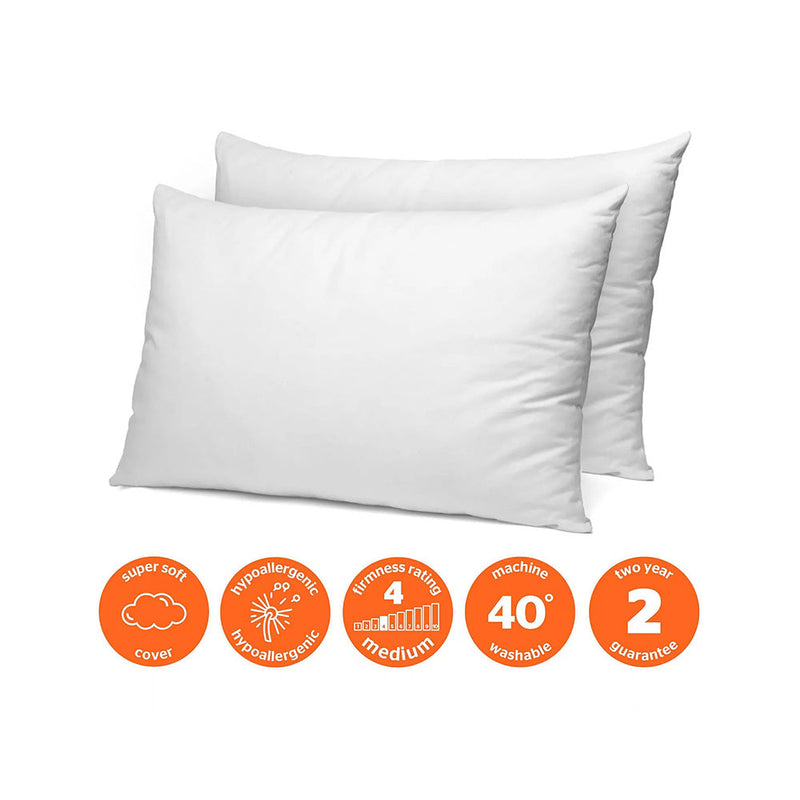 Silentnight Winter Warmers Pillows 2 Pack