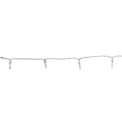 20 Warm White Indoor String Lights with Clear Cable 2.2M