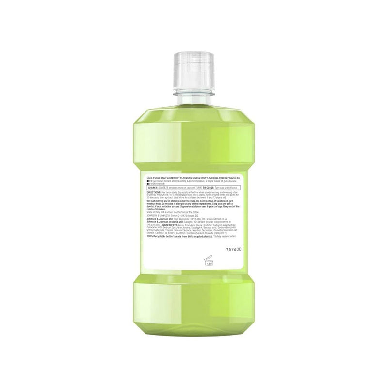 Listerine Alcohol Free Mouthwash Mild & Minty 250ML