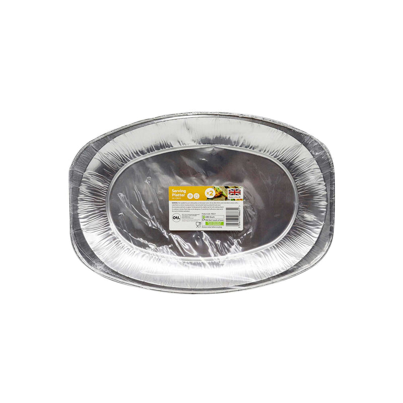 Foil Serving Platter 2Pack