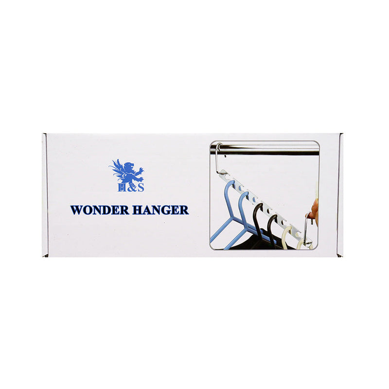 Metal Space Saving Closet Hanger Organizer Hook 6PCS