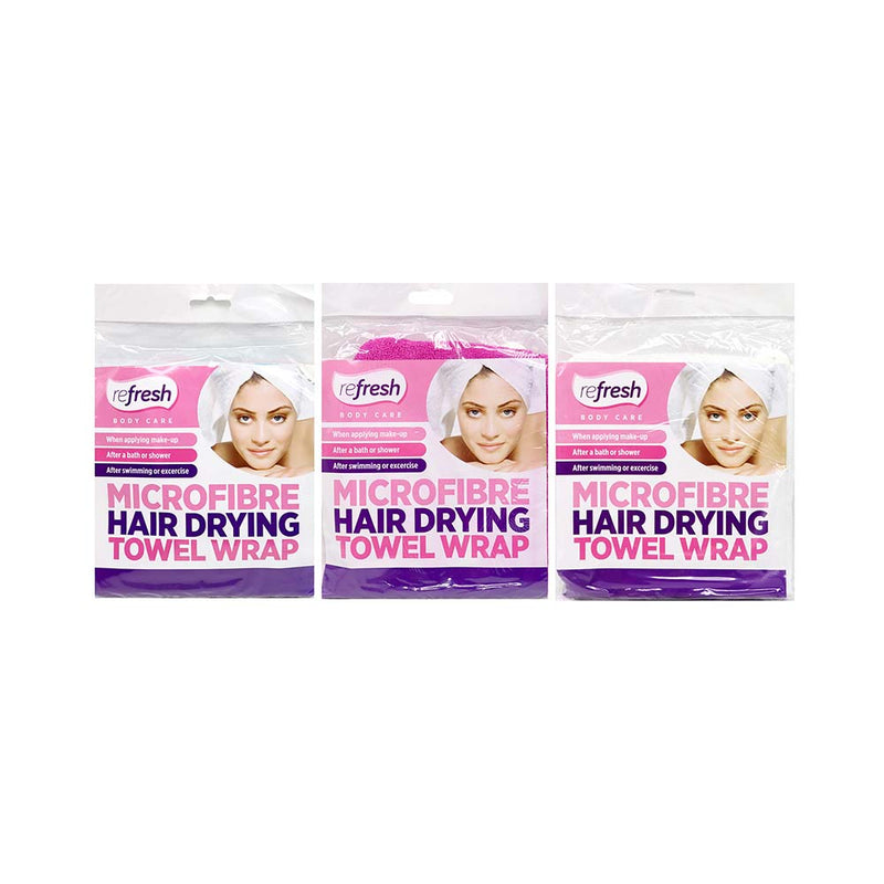 Microfibre Hair Drying Towel Wrap