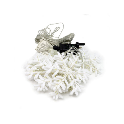 Snowflake Curtain Lights 234 White LED