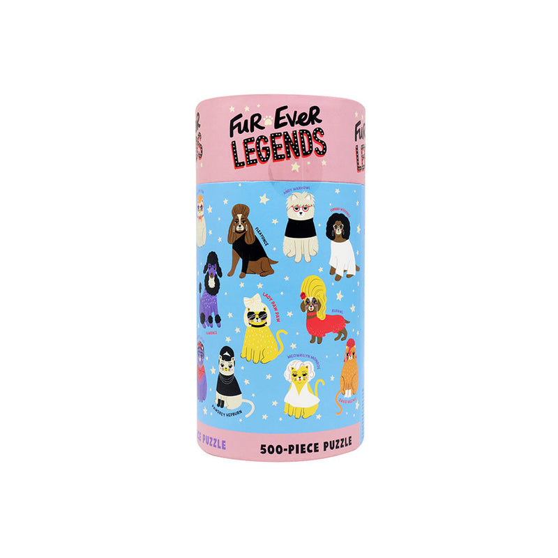 Fur Ever Legends Celebrity Cats & Dogs Themed Jigsaw Puzzle
