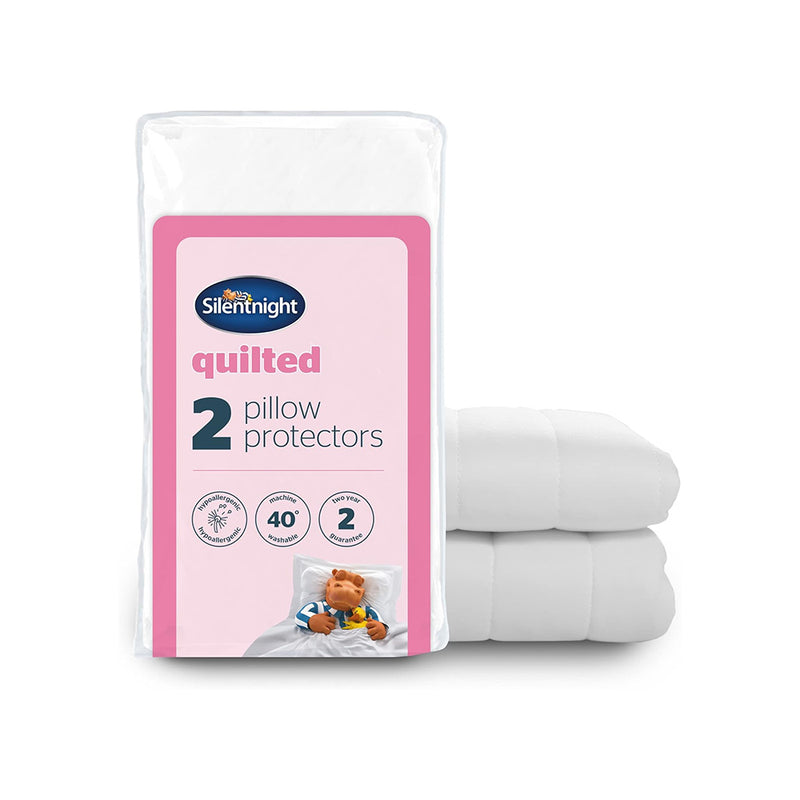 Silentnight Quilted Pillow Protector Pair