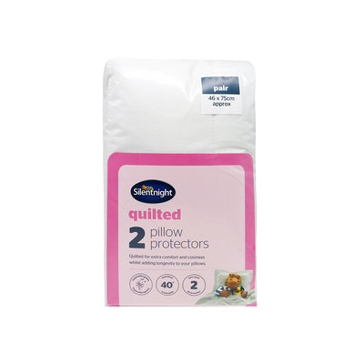 Silentnight Quilted Pillow Protector Pair