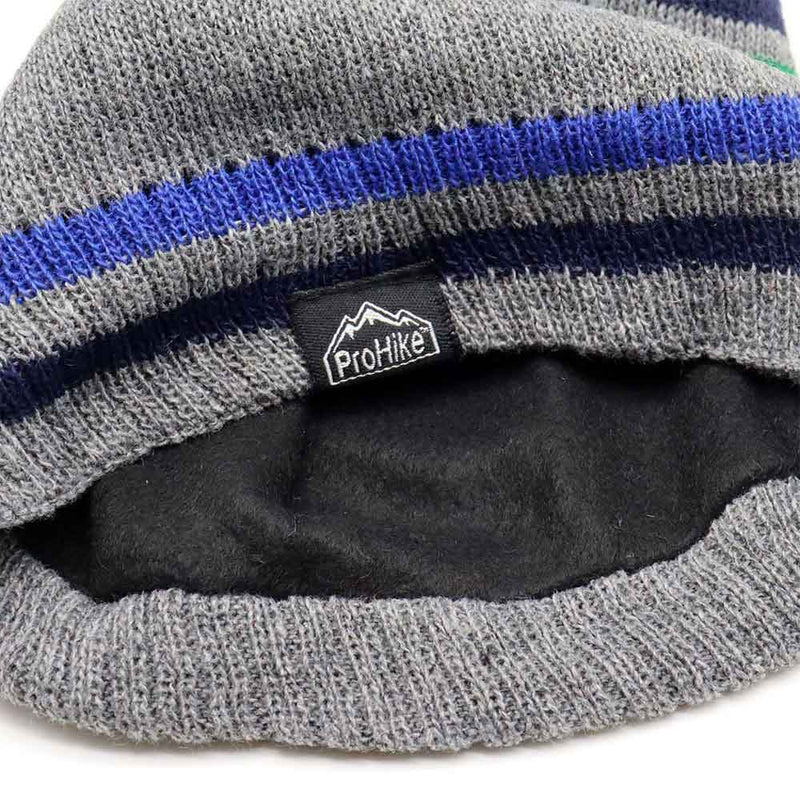 Boys Prohike Striped Knitted Hat 1Pack