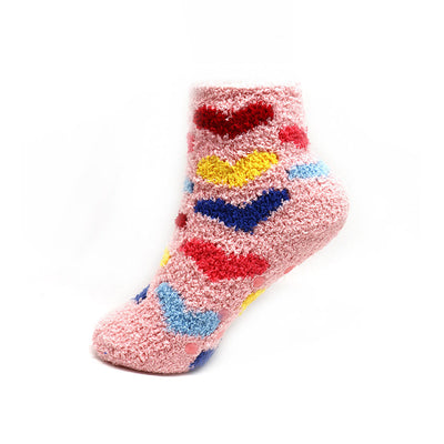 Girls Snuggle Toes Cosy Socks 3Pack 9-12