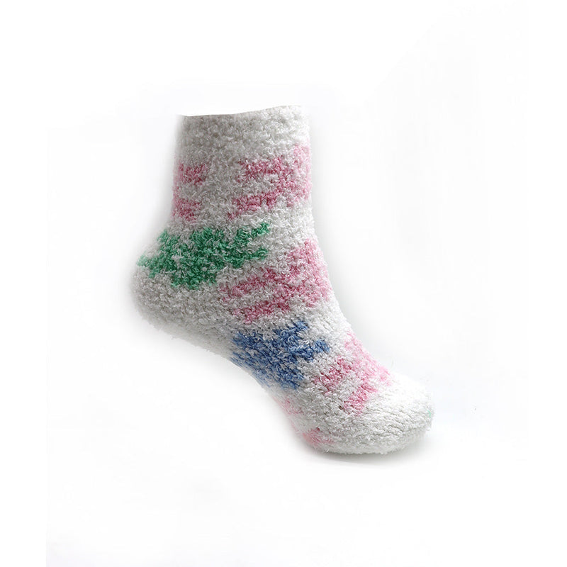 Girls Snuggle Toes Cosy Socks 3Pack 12-3