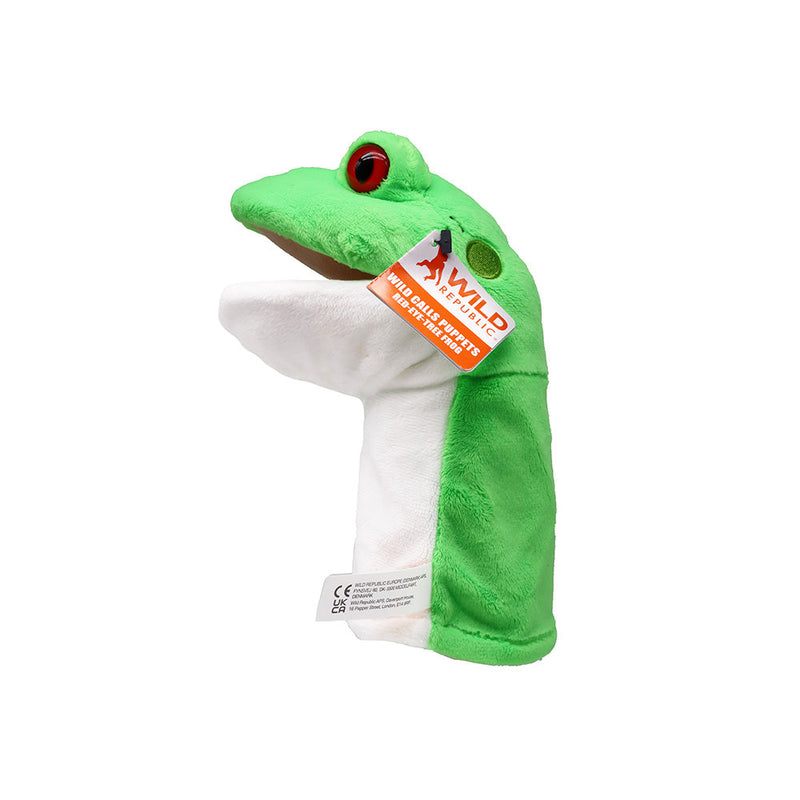 Wild Calls Red Eye Tree Frog Hand Puppet 12inch