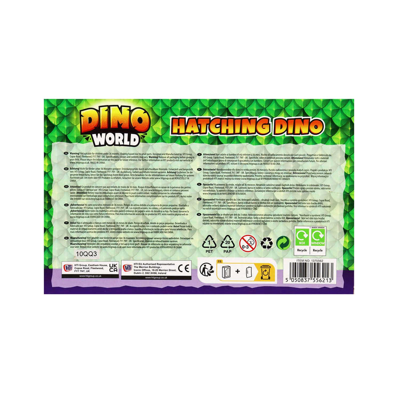 Dinosaur  World 2 In 1 Hatching Dino