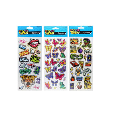 Sparkle Sticker Pow