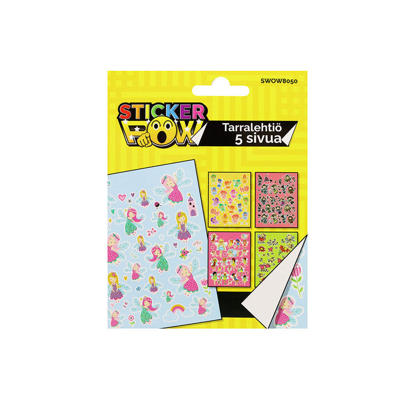 Sticker Pow - 5 Page Yellow