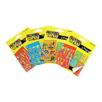 Sticker Pow - 5 Page Yellow