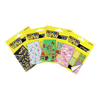 Sticker Pow - 5 Page Yellow