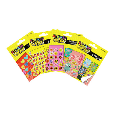 Sticker Pow - 5 Page Yellow