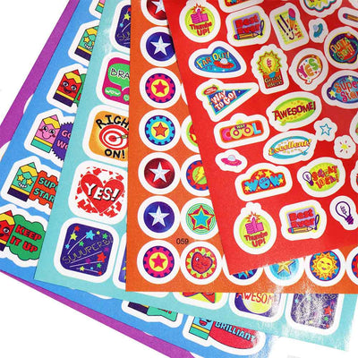 Sticker Pow - 5 Page Yellow