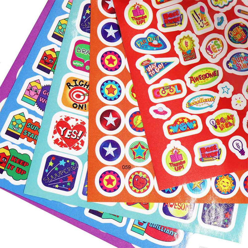 Sticker Pow - 5 Page Yellow