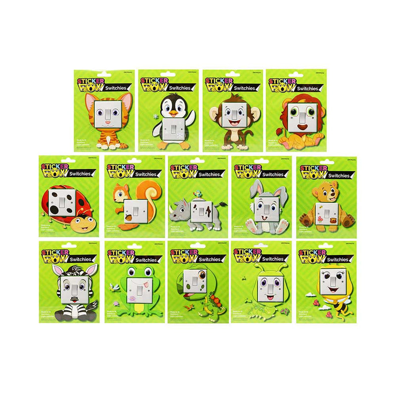 Sticker Pow - Switches Green